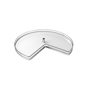 Lazy Susan Height Adjustable Post Matte Nickel