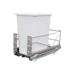 Kessebohmer Single Wastebin Pullout Frame Chrome