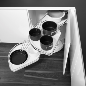 Kessebohmer Lemans II R-45er Set Chrome/White