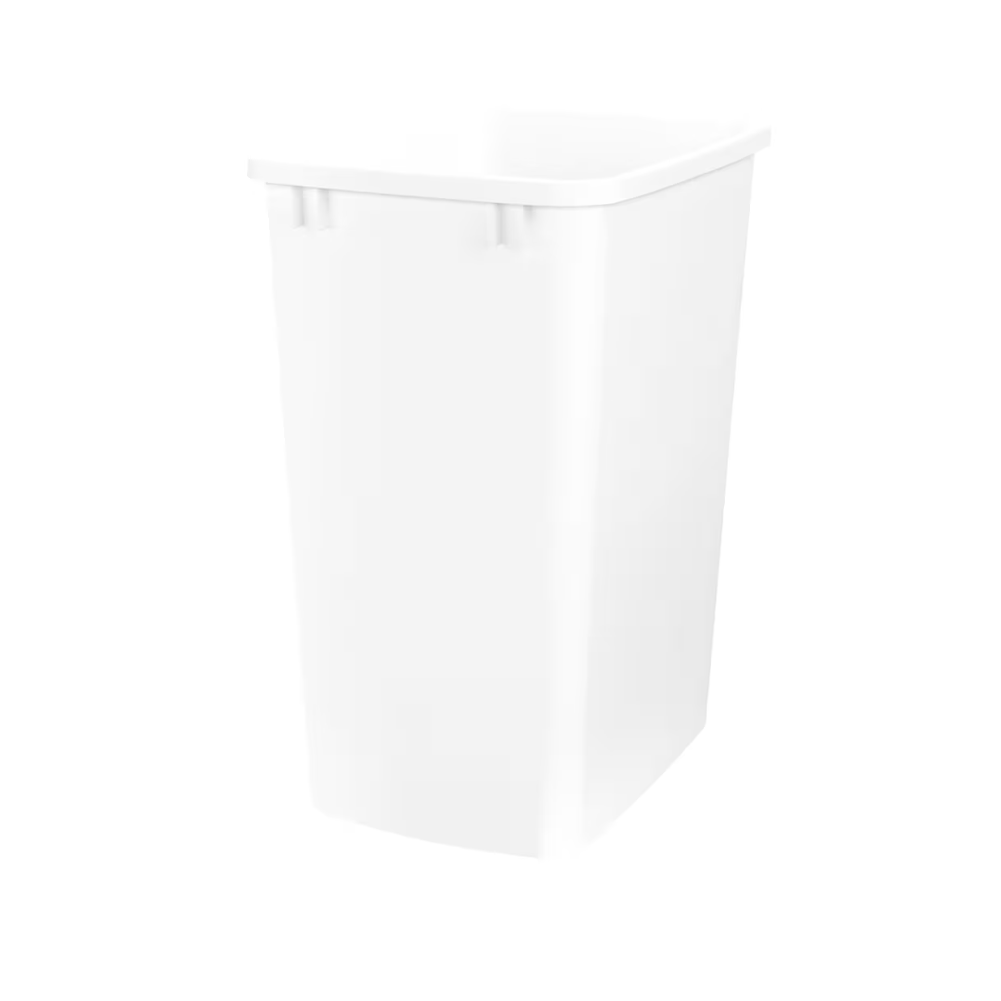 50Qt Waste Bin WHITE