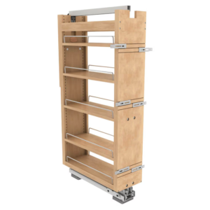 14" Wood 58" Tall Cabinet Pullout w/ Fulterer Soft-Close Slides