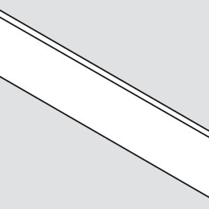 Blum Legrabox Brushed Nickel Front Piece