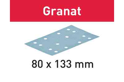 Festool Abrasive Sheet Granat 80X133 mm P120