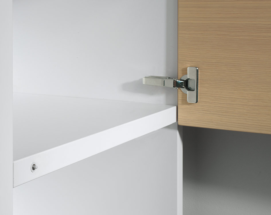 Salice 110-Opening Inset (C2RPP99) Dowelled Push Series 200 Hinge Nickel - Image 2