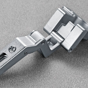 Salice Self-Closing Series M 270-Opening Dowelled Hinge Nickel