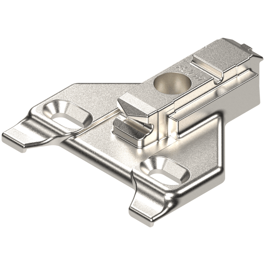 Blum Face Frame Adapter Plate Off-Center Mount 3H