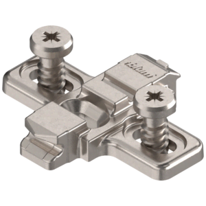Blum Clip Standard 0mm Wing Plate with Euro Screws