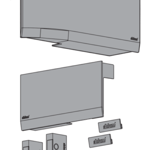 Blum Aventos HK Top Servo-Drive Cover Set