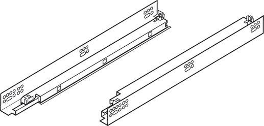 Blum Tandem Plus Blumotion 563H Runner Set