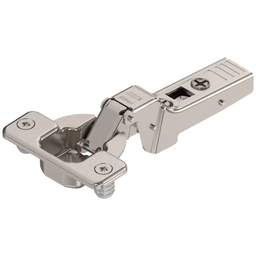 Blum Clip Top 95 Thick Door Partial Overlay Self Close Press-In Hinge