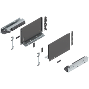 Blum Legrabox C-Height 11in Orion Gray Drawer Set