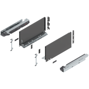 Blum Legrabox C-Height 14in Orion Gray Drawer Set