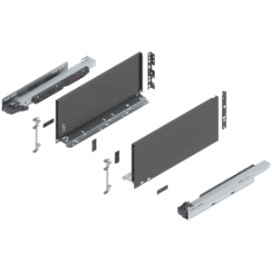 Blum Legrabox C-Height 16in Orion Gray Drawer Set