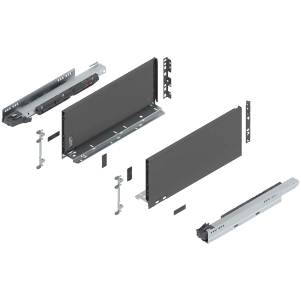 Blum Legrabox C-Height 16in Orion Gray Drawer Set | Advanced Hardware ...