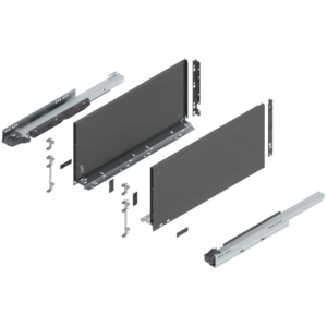 Blum Legrabox F-Height 20in Orion Gray Drawer Set