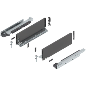 Blum Legrabox K-Height 16in Orion Gray Drawer Set