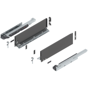 Blum Legrabox K-Height 18in Orion Gray Drawer Set