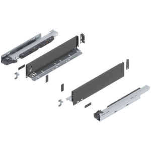 Blum Legrabox M-Height 16in Orion Gray Drawer Set