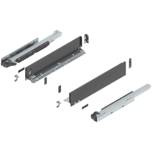 Blum Legrabox M-Height 18in Orion Gray Drawer Set