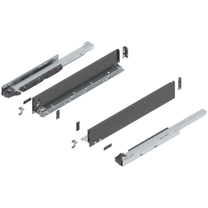 Blum Legrabox M-Height 22in Orion Gray Drawer Set