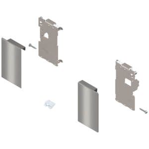 Blum Legrabox M-Height Roll-Out Stainless Steel Interior Front Fixing Bracket Set