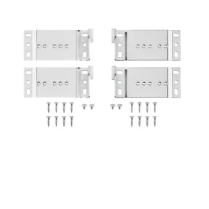 Rev-A-Shelf 5349 Series Door Mount Extender Bracket Kit Chrome