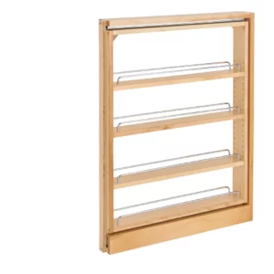 Rev-A-Shelf Pull-Out Between Cabinet Base Filler 3in Maple