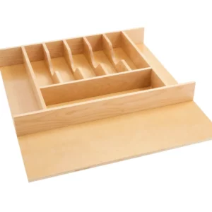 Rev-A-Shelf Large Cutlery Drawer Insert 2.875in Maple