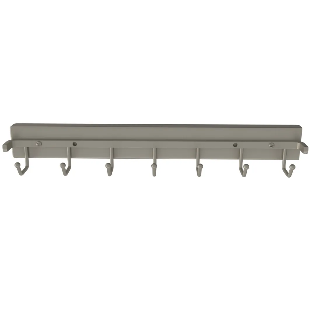 14" Deluxe Pop-Out Belt Rack Organizer (Satin Nickel Finish)
