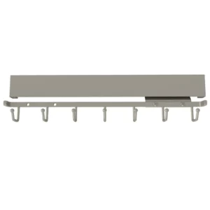 Rev-A-Shelf Pull-Out Deluxe Belt Rack 14in Satin Nickel