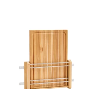 Rev-A-Shelf Cabinet Door Mount Cutting Board Storage 13.5in Maple