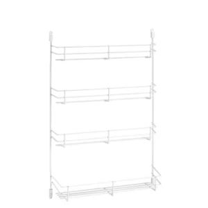 Rev-A-Shelf Wire Door Mount Spice Organizer 18in White