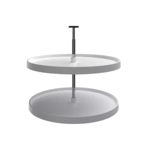 Rev-A-Shelf Full Circle Lazy Susan 2-Shelf Set 28in White