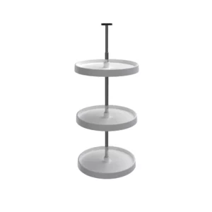 Rev-A-Shelf Full Circle Lazy Susan 3-Shelf Set 18in White