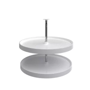 Rev-A-Shelf 2-Shelf Full Circle Lazy Susan Set 28in White