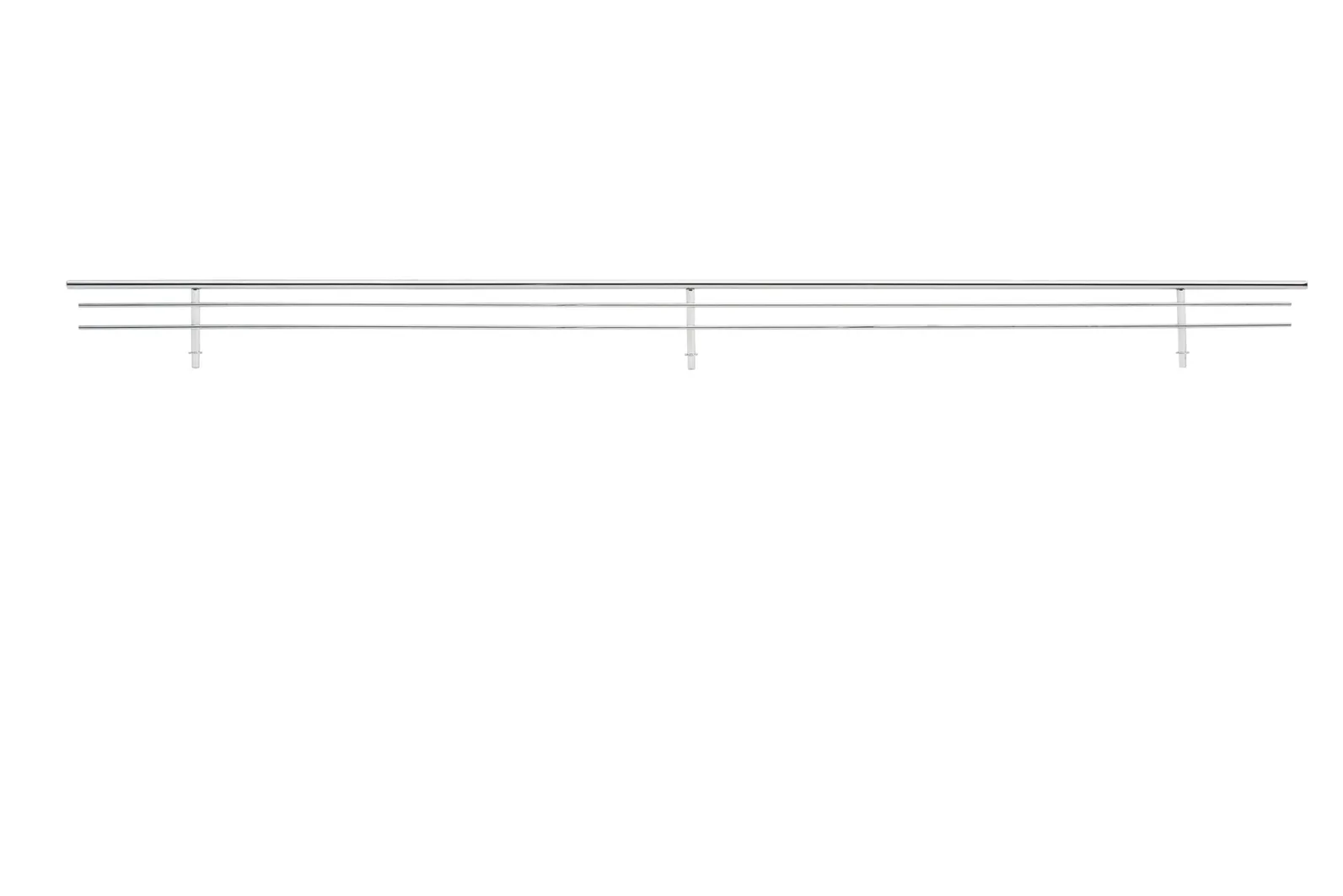 Rev-A-Shelf Wire Shoe Rail 35in Chrome x10