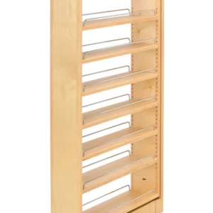 Rev-A-Shelf 7-Shelf Pantry Filler w/Height Opening 45in Natural Maple
