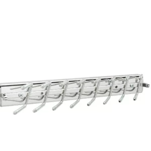 Rev-A-Shelf Deluxe Pop-Out Tie Rack 14in Chrome