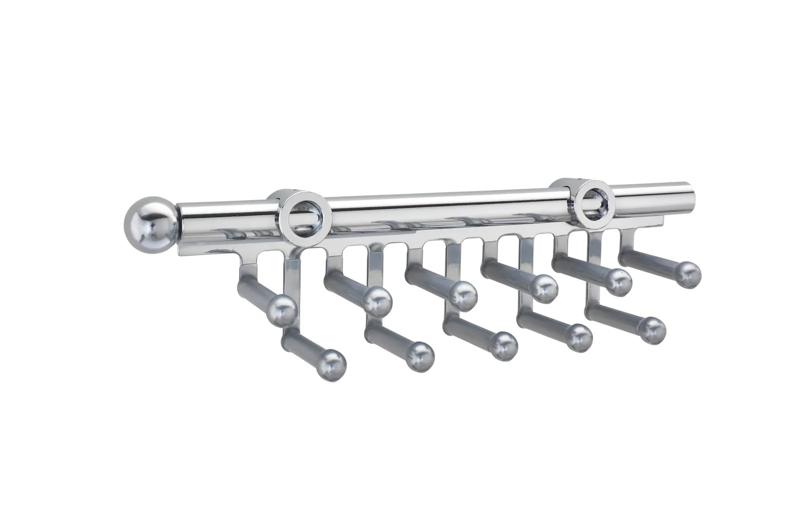 Rev-A-Shelf Pull-Out Tie-Scarf Rack 12in Chrome