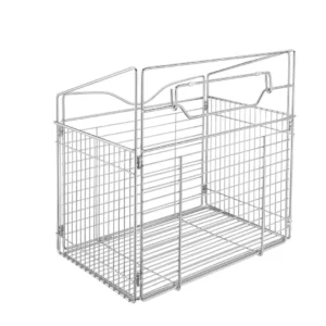 Rev-A-Shelf Closet Tilt Out Hamper Basket 2.3bu Chrome