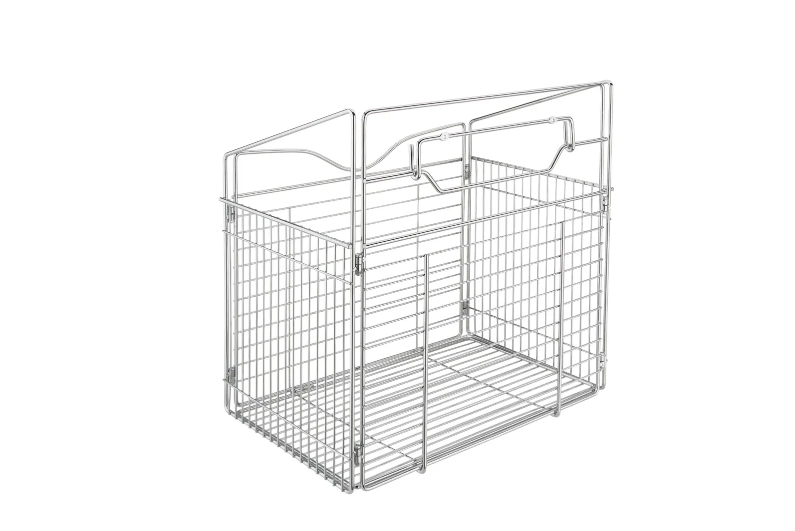 Rev-A-Shelf Closet Tilt Out Hamper Basket 2.3bu Chrome