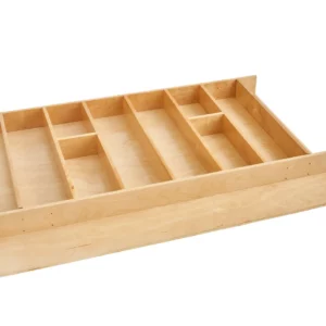 Rev-A-Shelf Utensil Drawer Insert 33in Natural Maple