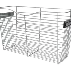 Rev-A-Shelf Wire Pullout Basket for 12in Closet 30x18in Chrome