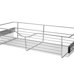 Rev-A-Shelf Wire Pullout Basket for 14in Closet 30x7in Chrome