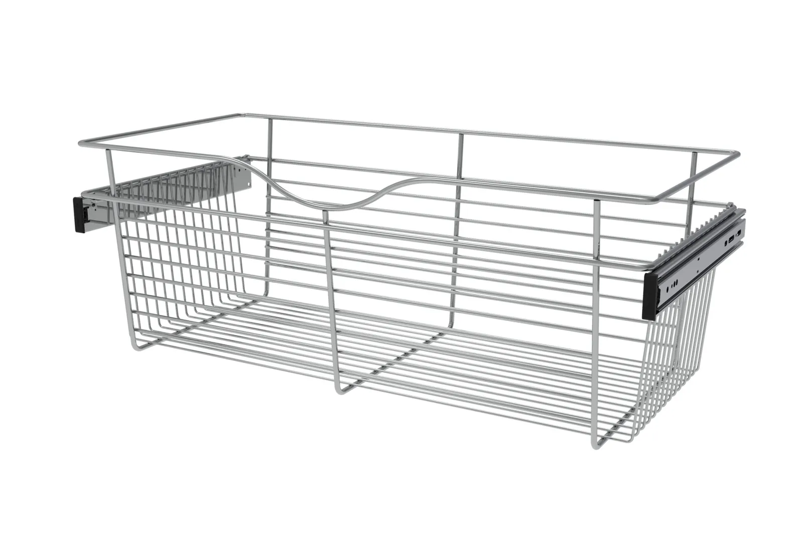 Rev-A-Shelf Wire Pullout Basket for 14in Closet 30x11in Chrome