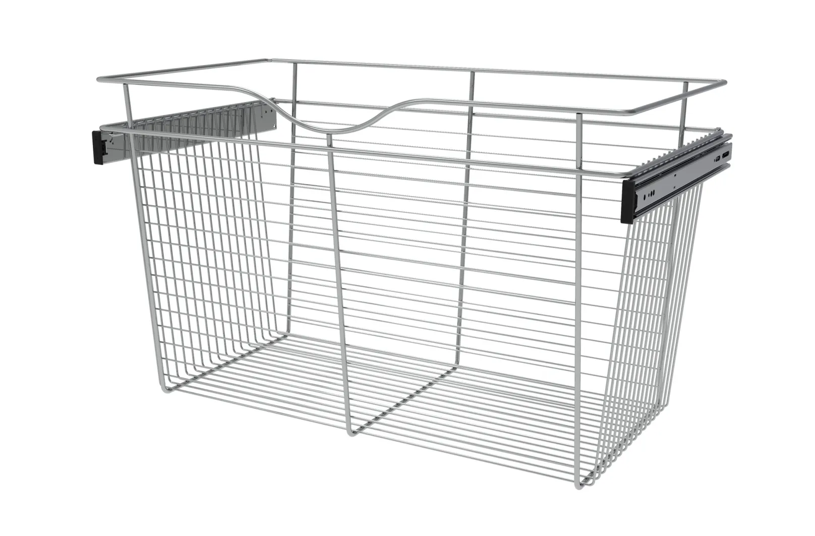 Rev-A-Shelf Wire Pullout Basket for 16in Closet 30x18in Chrome