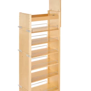 Rev-A-Shelf Shelf Pull-Out w.Soft-Close for Face Frame 15in Natural Maple