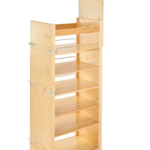 Rev-A-Shelf Shelf Pull-Out w.Soft-Close for Face Frame 18in Natural Maple
