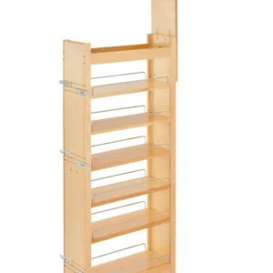 Rev-A-Shelf Shelf Pull-Out w.Soft-Close for Face Frame 12in Natural Maple