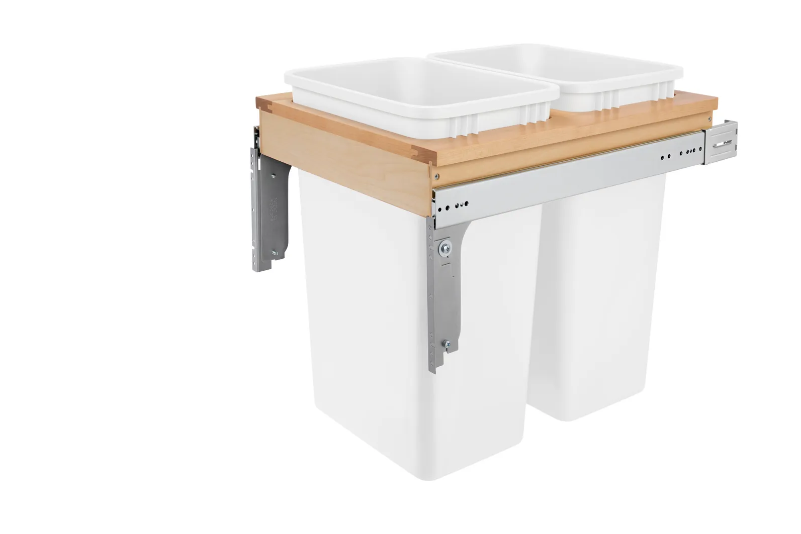 50 Qt Top-Mount Waste Container System